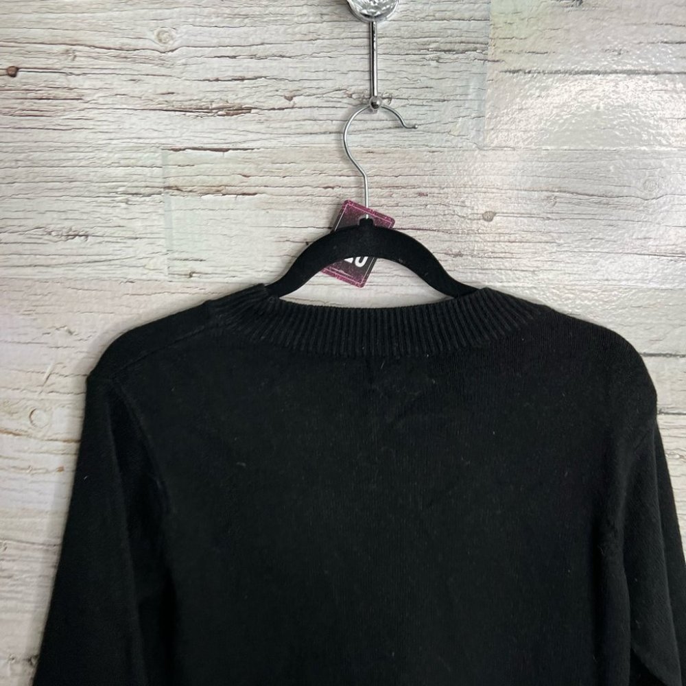 26. Dreamers black sweater dress size small - Picture 3 of 7